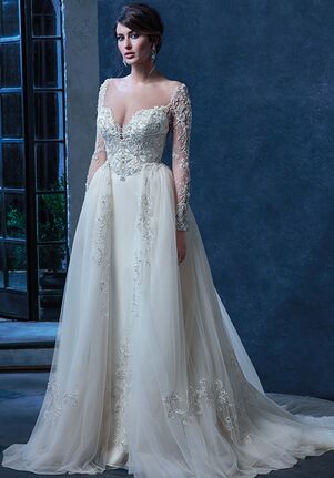 Amaré Couture C128 Penelope Ball Gown Wedding Dress