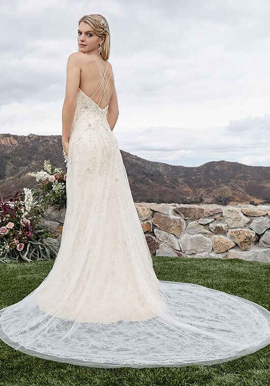 Casablanca Bridal 2435 Mabel Sheath Wedding Dress - 3