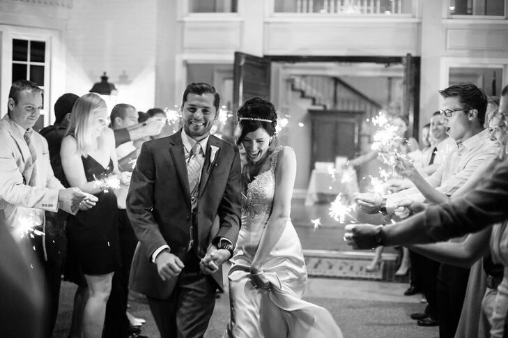 Classic Sparkler Reception Exit