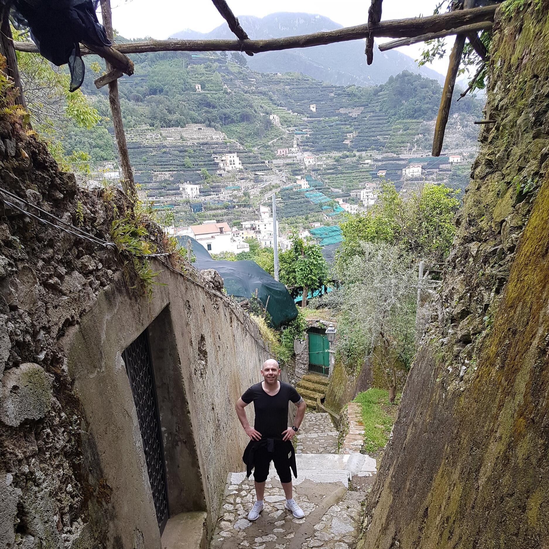Picture of Hike down to Minori for a cake and a swim