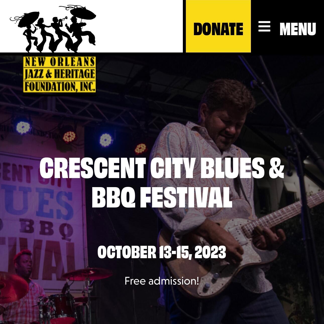Picture of Crescent City Blues & BBQ Festival