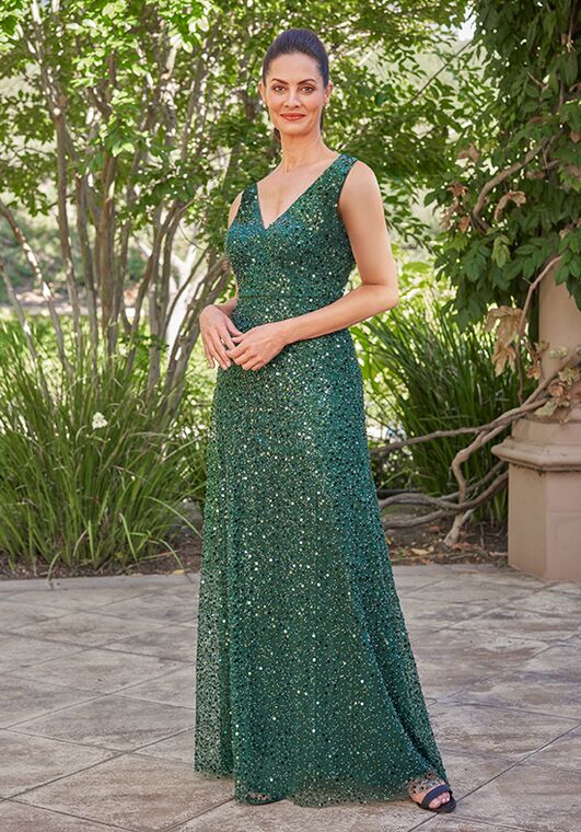 Jade Couture Mother of the Bride by Jasmine K258024 Green Mother Of The Bride Dress - 2