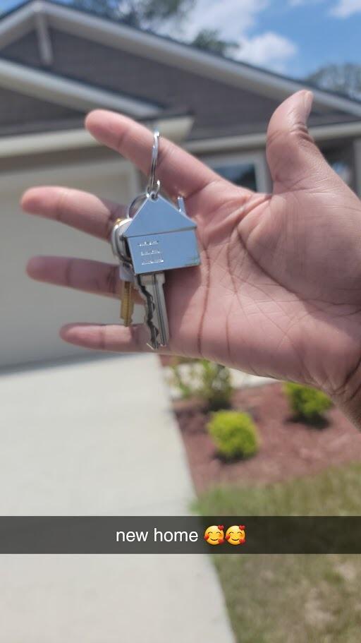We moved in together...