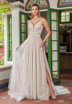 Jasmine Couture AVERY T242058 A-Line Wedding Dress