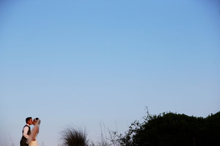 A destination wedding could not have been more perfect for Stephanie and Nathan at the Shorehouse at Omni Oceanfront Resort. With a stunning backdrop 