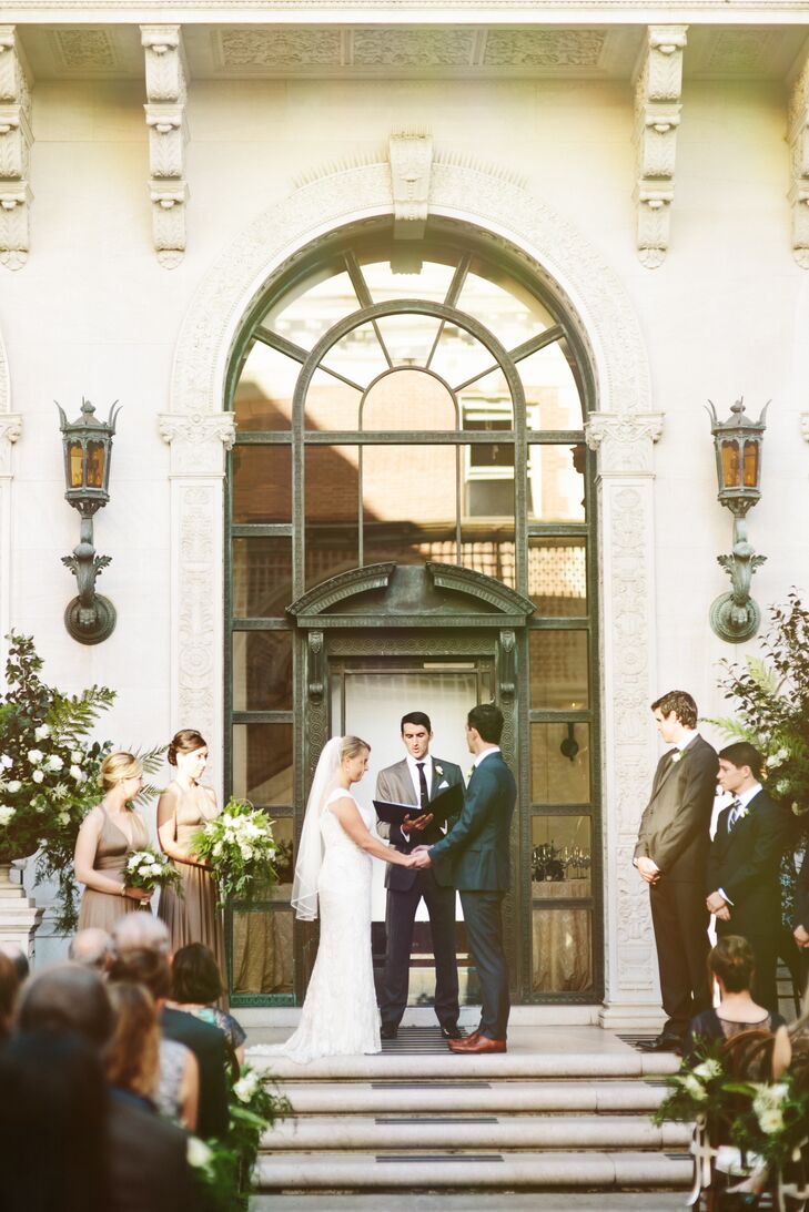 Ivory Wedding Dress With Veil