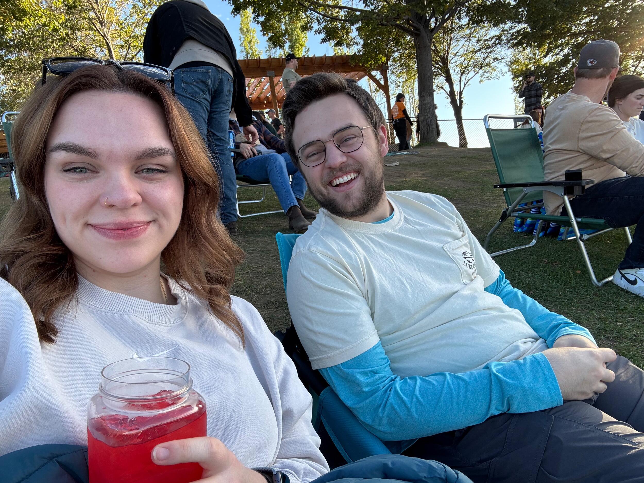 Went to see Luke Combs together at the Gorge.
