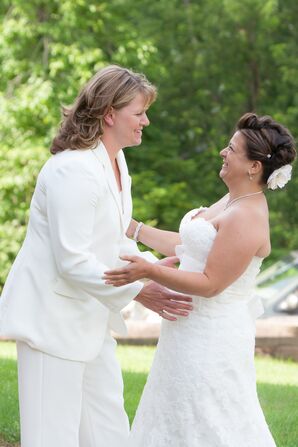 Same-Sex First Look in Easton, Massachusetts