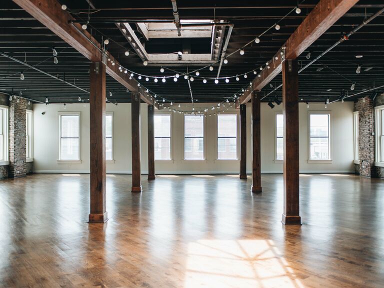 Brewery wedding venue in Birmingham, Alabama.