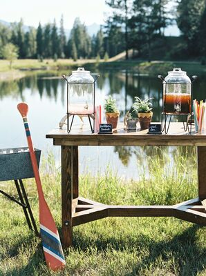 A Casual Beverage Station