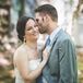 Loving Groom Kisses Wife During the First Look