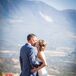 Jenny and Dave First Kiss at Azura Cellars