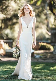 Allure Romance R3753 Sheath Wedding Dress