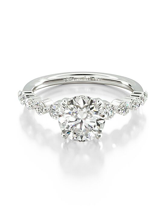 James Allen Round Cut Engagement Ring - 1