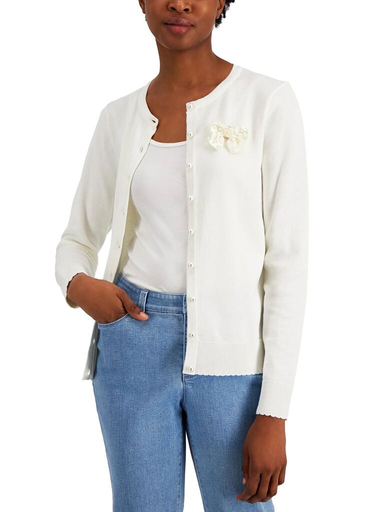 The 26 Best Bridal Cardigans for Your Wedding Dress