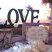 DIY Purple and Pink Romantic Table Decor