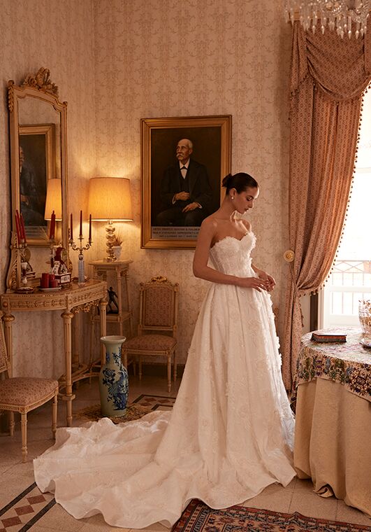 Soft flow by Ricca Sposa Atelier Margrethe 25-010(3) A-Line Wedding Dress - 2