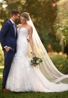 Essense of Australia D3044 Mermaid Wedding Dress