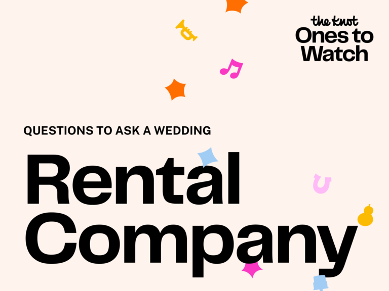 Questions to Ask Wedding Rental Companies, According to The Knot Ones to Watch