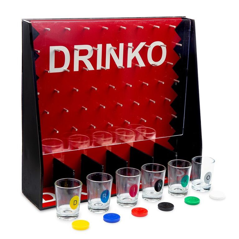 Drinko bachelorette party game idea. 