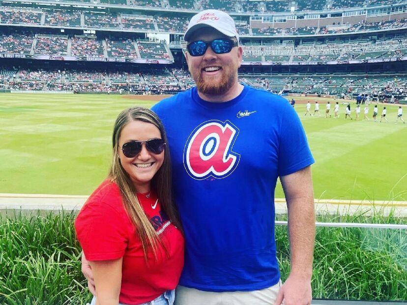 Picture of First baseball game in Atlanta! Go Braves!