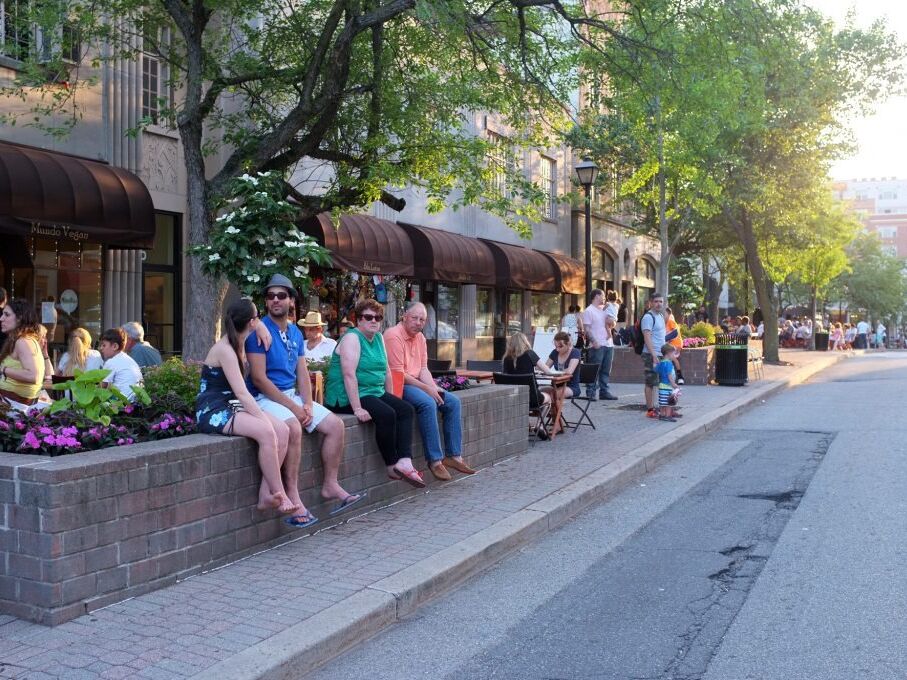 Picture of Church Street in Montclair