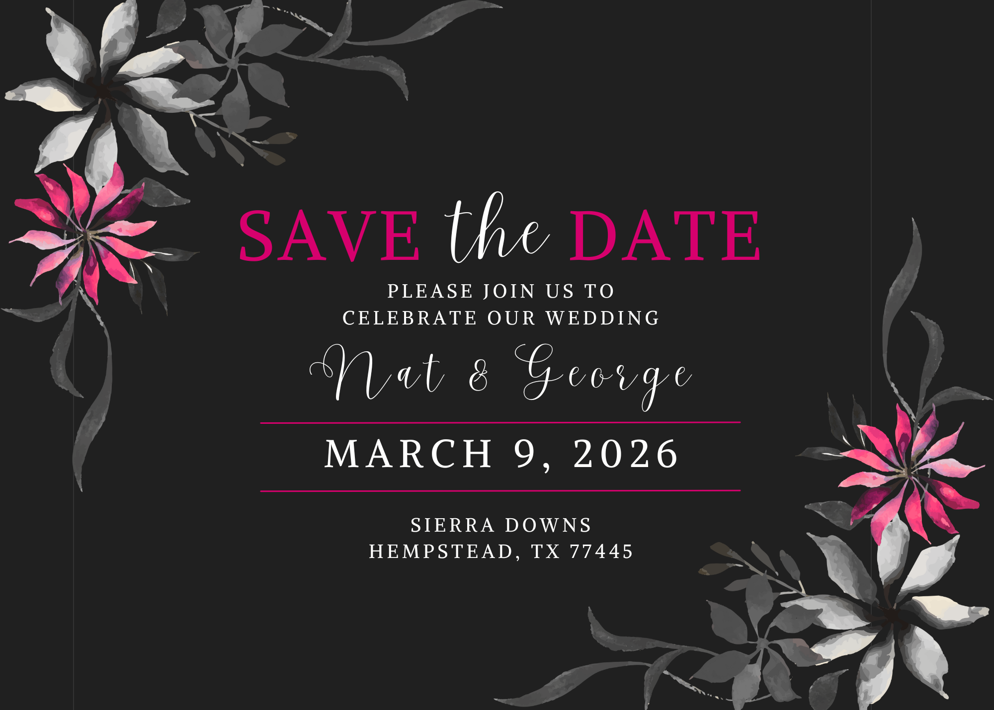 Nat & George Home Page Banner