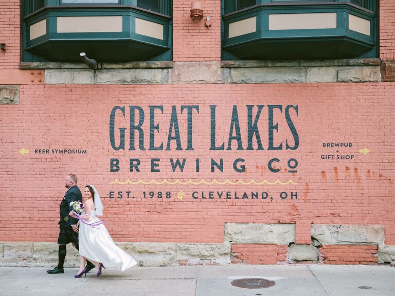 Brewery wedding venue in Cleveland, Ohio.