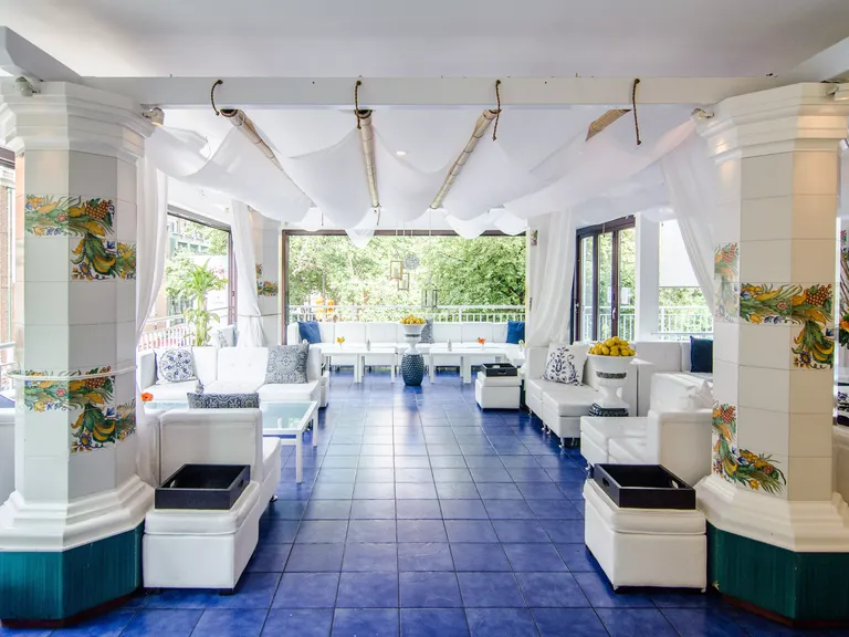 Reception space at Positano Coast By Aldo Lamberti wedding venue in Philadelphia