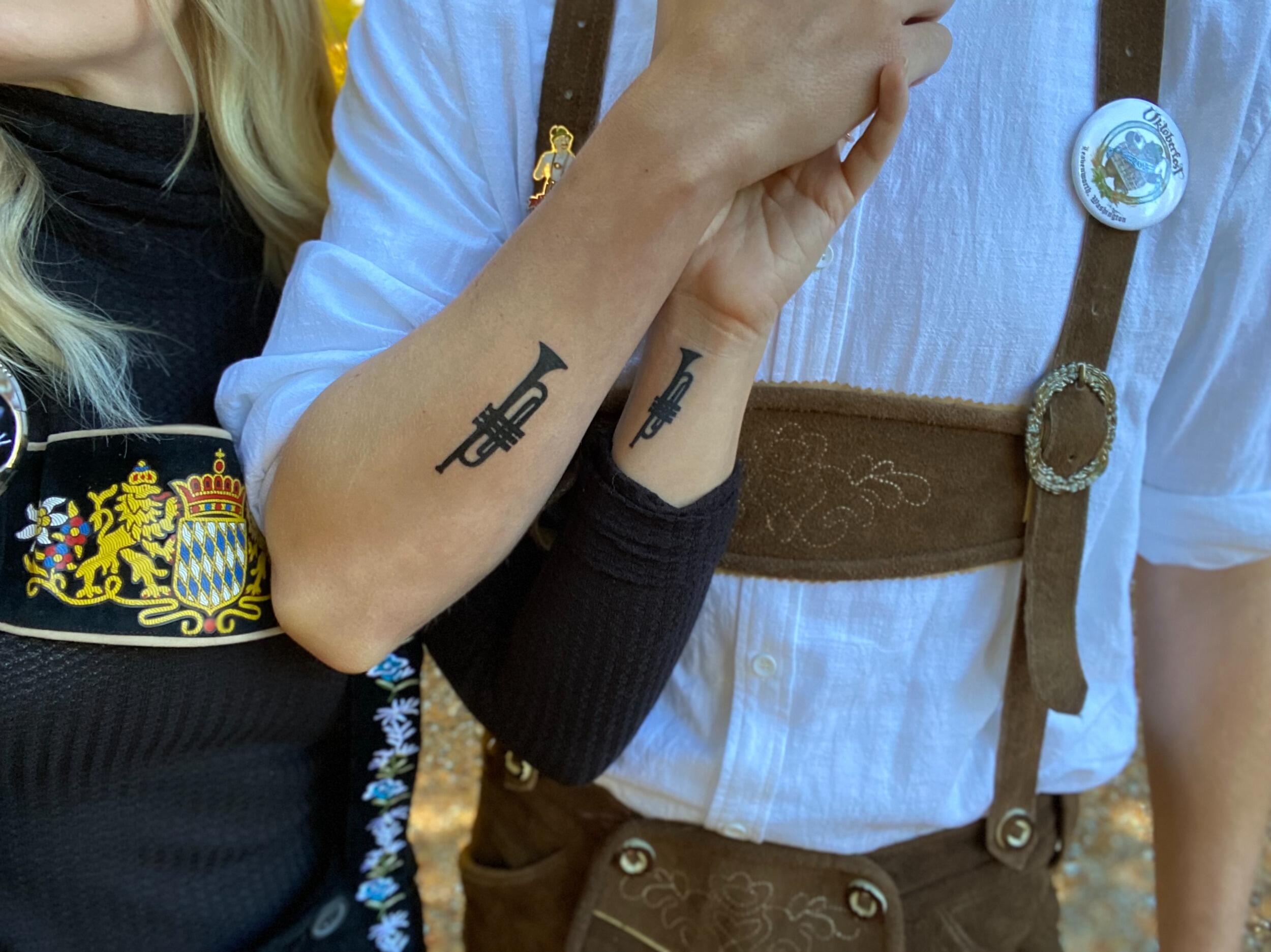 Picture of Matching Tattoos