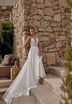 Lillian West 66363 A-Line Wedding Dress