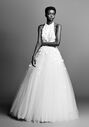 Viktor&Rolf Mariage FLOWER APPLIQUÉ OPEN BACK GOWN Ball Gown Wedding Dress - thumbnail - 1