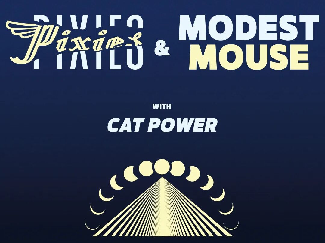 Picture of Pixies concert + Modest Mouse w/ Cat Power, Aug. 27-29, at 7pm