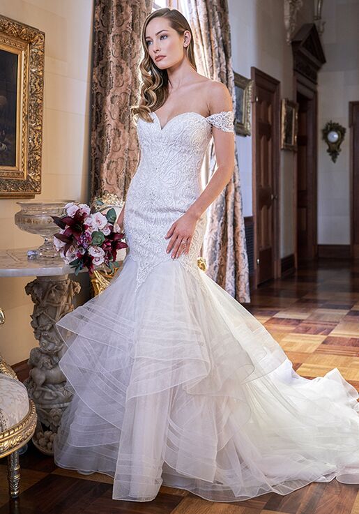 Jasmine Couture T222010 Mermaid Wedding Dress - 2