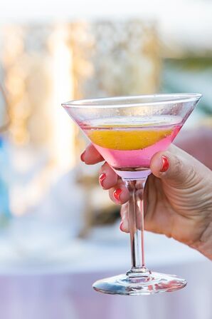 Bright Pink Signature Cocktails