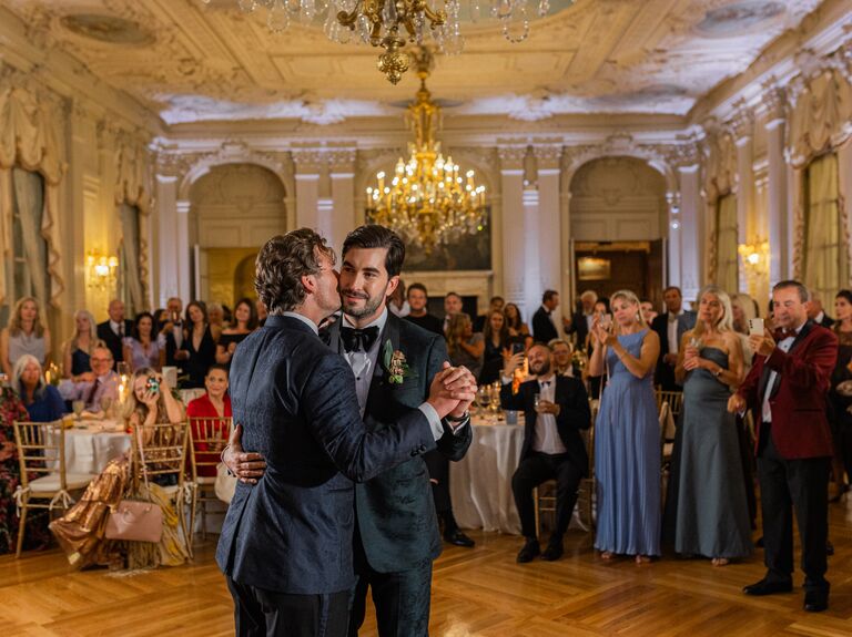 Michael Mendieta and Whitaker Irvin's first dance