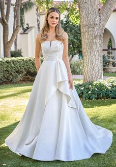 Jasmine Couture Violet A-Line Wedding Dress