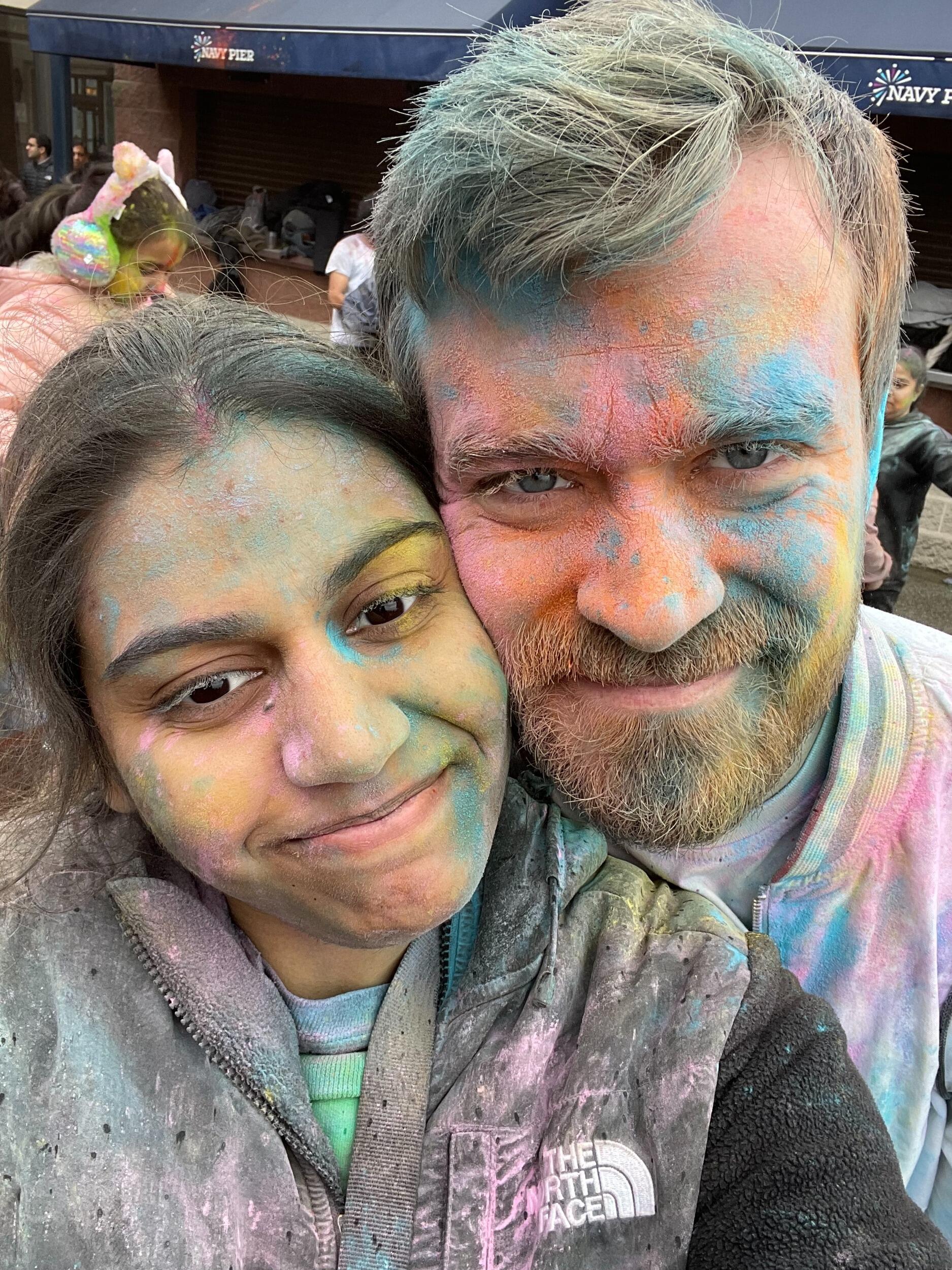 First Holi together (Festival of Colors)