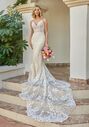 Jasmine Couture SAVANNAH T242066 Fit-and-Flare Wedding Dress - thumbnail - 1