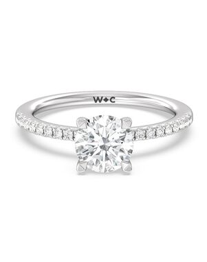 With Clarity Cushion, Emerald, Radiant, Round, Oval Cut Engagement Ring