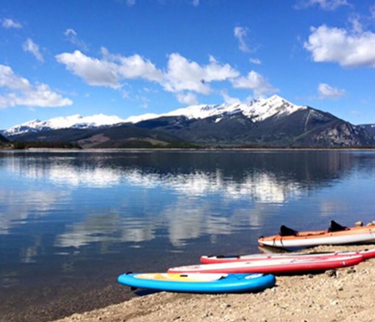 Picture of Kayak or Paddle Board on Lake Dillon