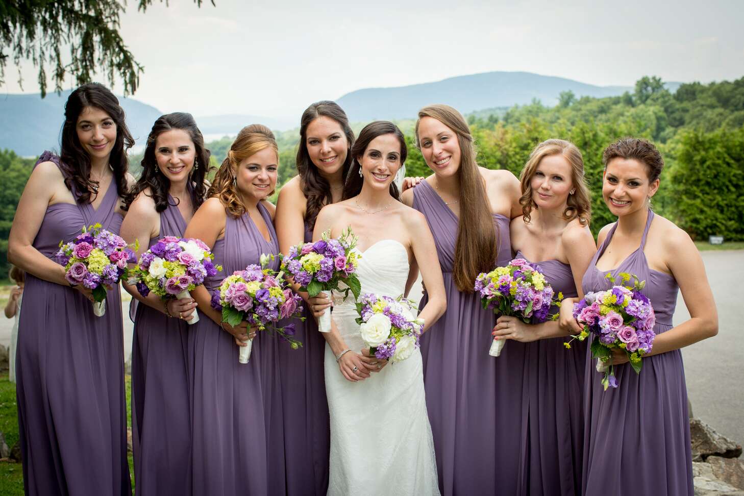 fitted lace wedding dress Lilac Infinity Dress Multiway Bridesmaid Dress Convertible Made in USA