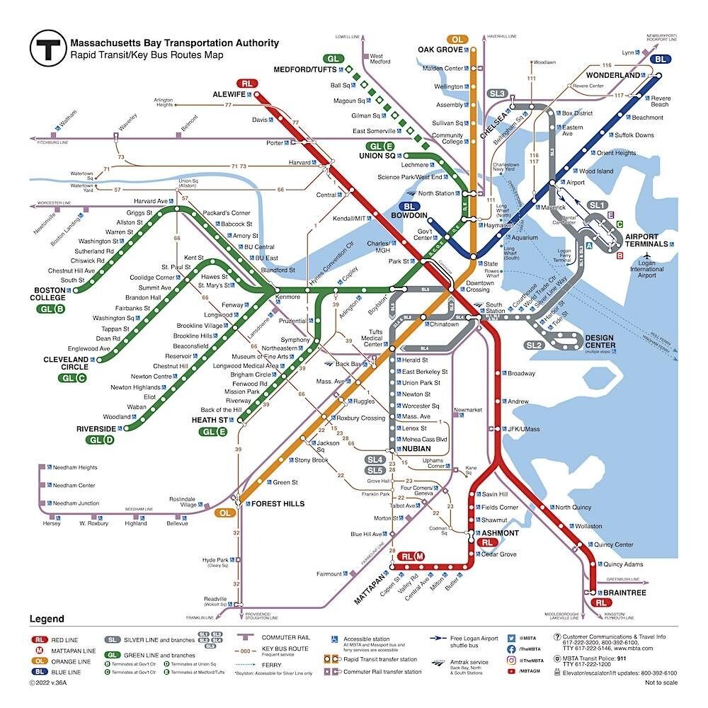 Picture of Boston "T" System