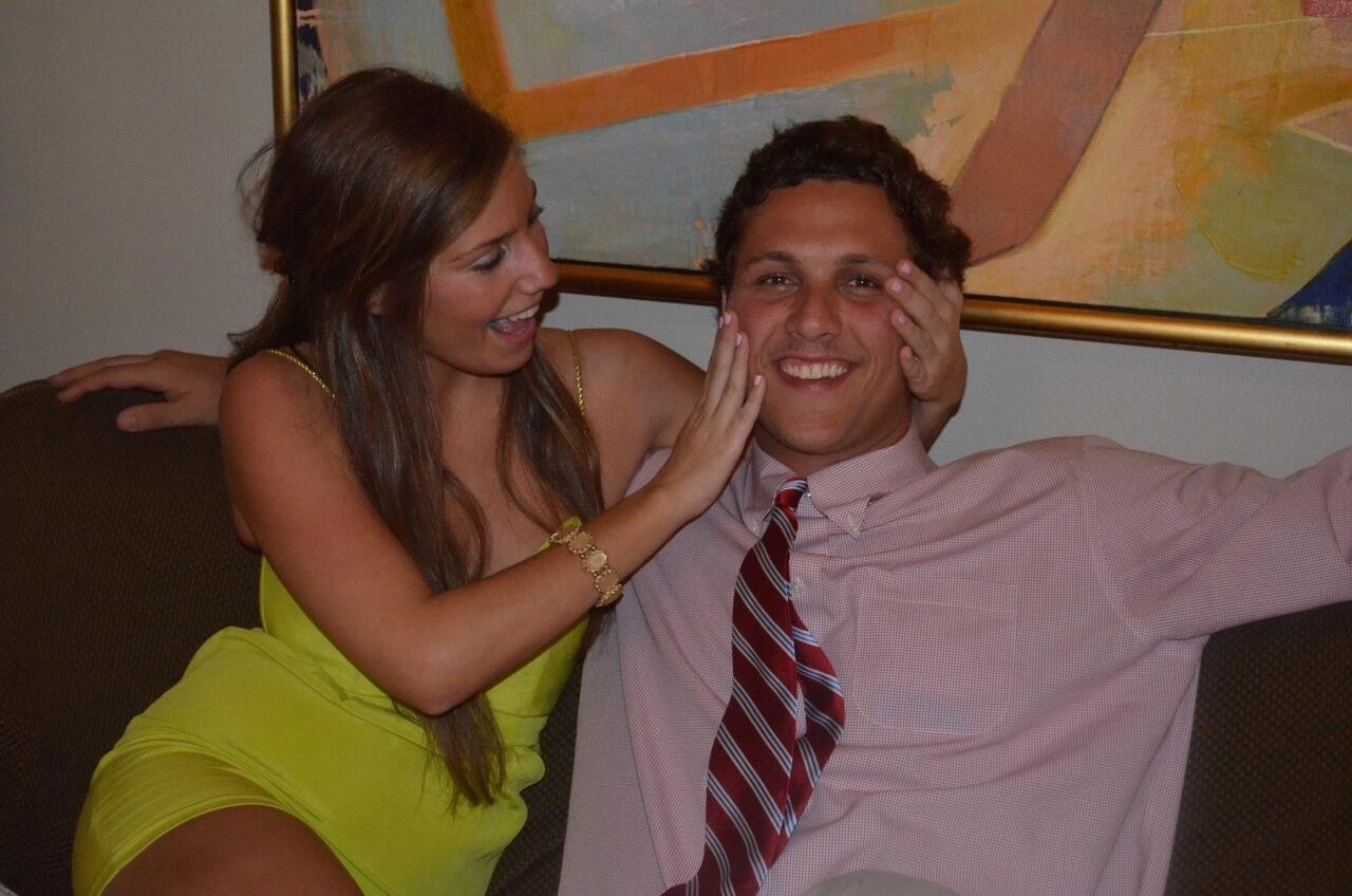 Alex invited Michaela to Fishbowl Formal (First of many date events)