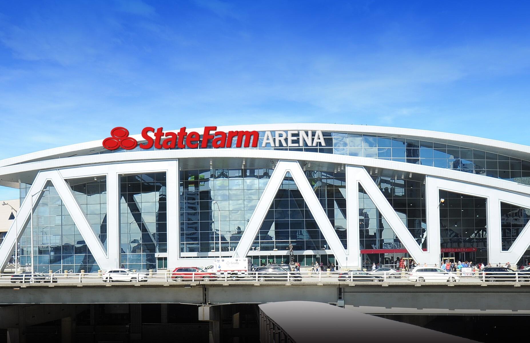 Picture of State Farm Arena & Atlanta Hawks Game