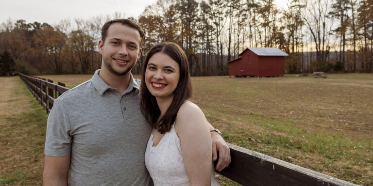 Caitlin & Jacob Home Page Banner