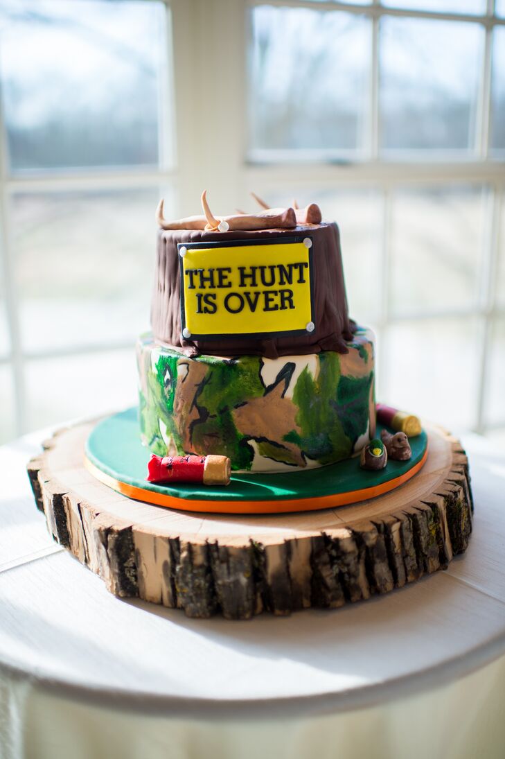 Hunting Inspired Groom's Cake
