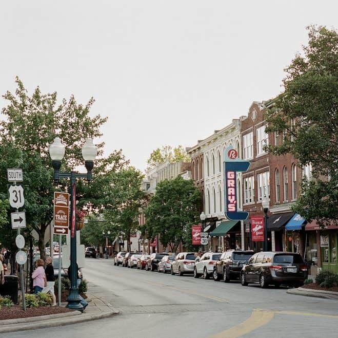 Picture of Downtown Franklin & Historic Main Street District