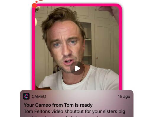 Cameo video screenshot