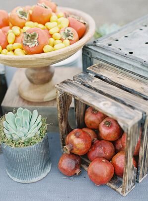 Fall Fruit and Vegetable Décor